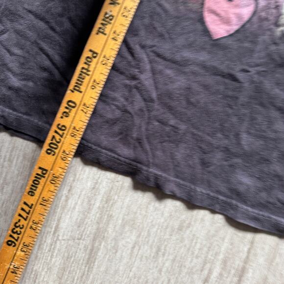 The Mountain Pitbull Love Tee Shirt XL Gray Stone Wash BIG HEART DOG CUTE - Picture 7 of 7